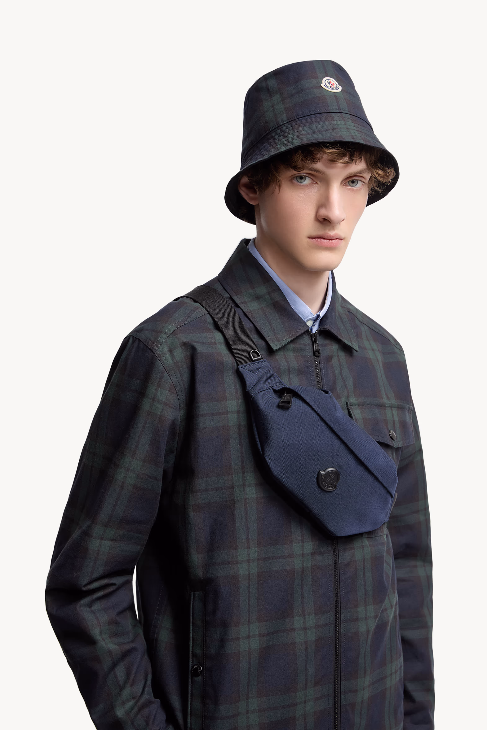Durance Small Belt Bag Men Dark Blue Moncler 2